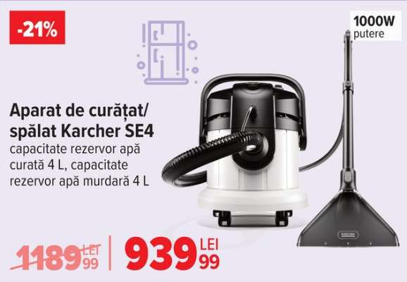Aparat de curățat/spălat Karcher SE4