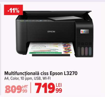Multifuncțională ciss Epson L3270