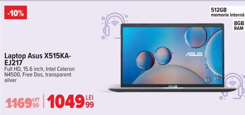 Laptop Asus X515KA-EJ217