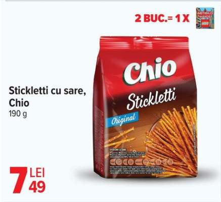 Stickletti cu sare, Chio