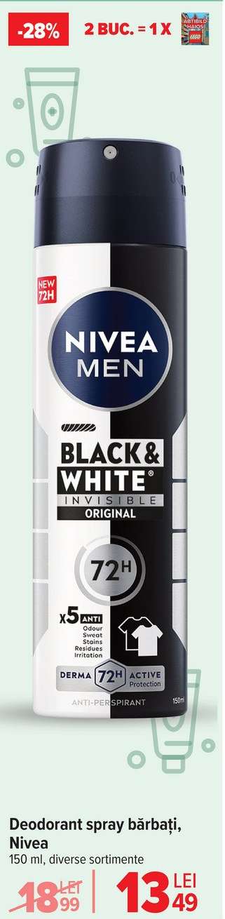 Deodorant spray bărbați, Nivea