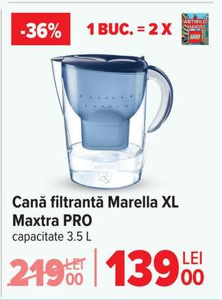 Cană filtrantă Marella XL Maxtra PRO
