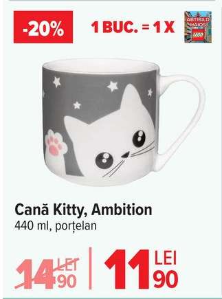 Cană Kitty, Ambition