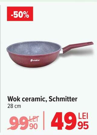 Wok ceramic, Schmitter