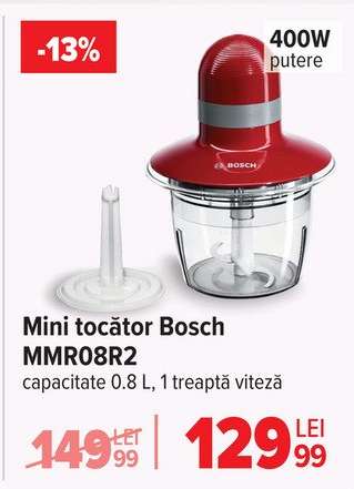 Mini tocător Bosch MMR08R2