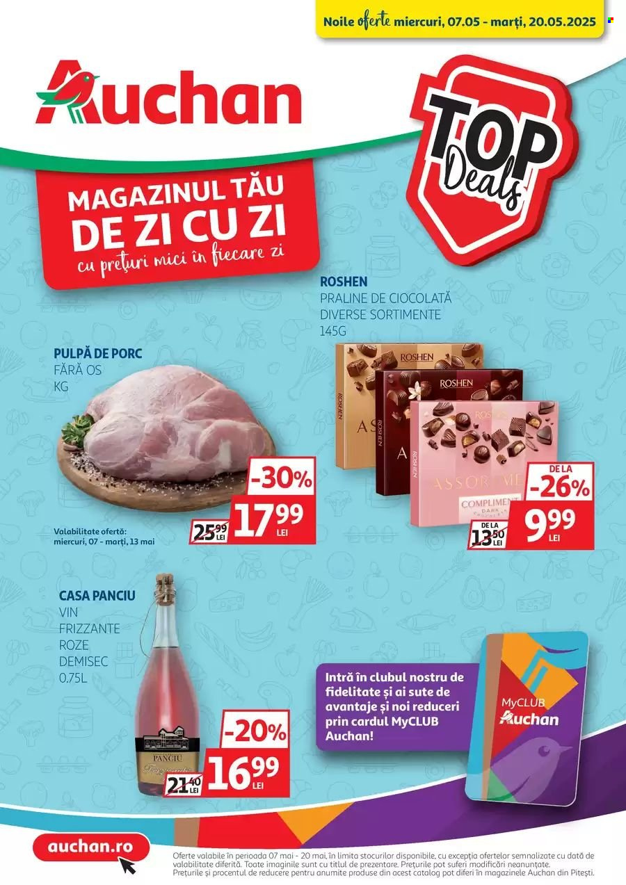 Cataloage Auchan  - 07.05.2025 - 20.05.2025. Pagina 1.