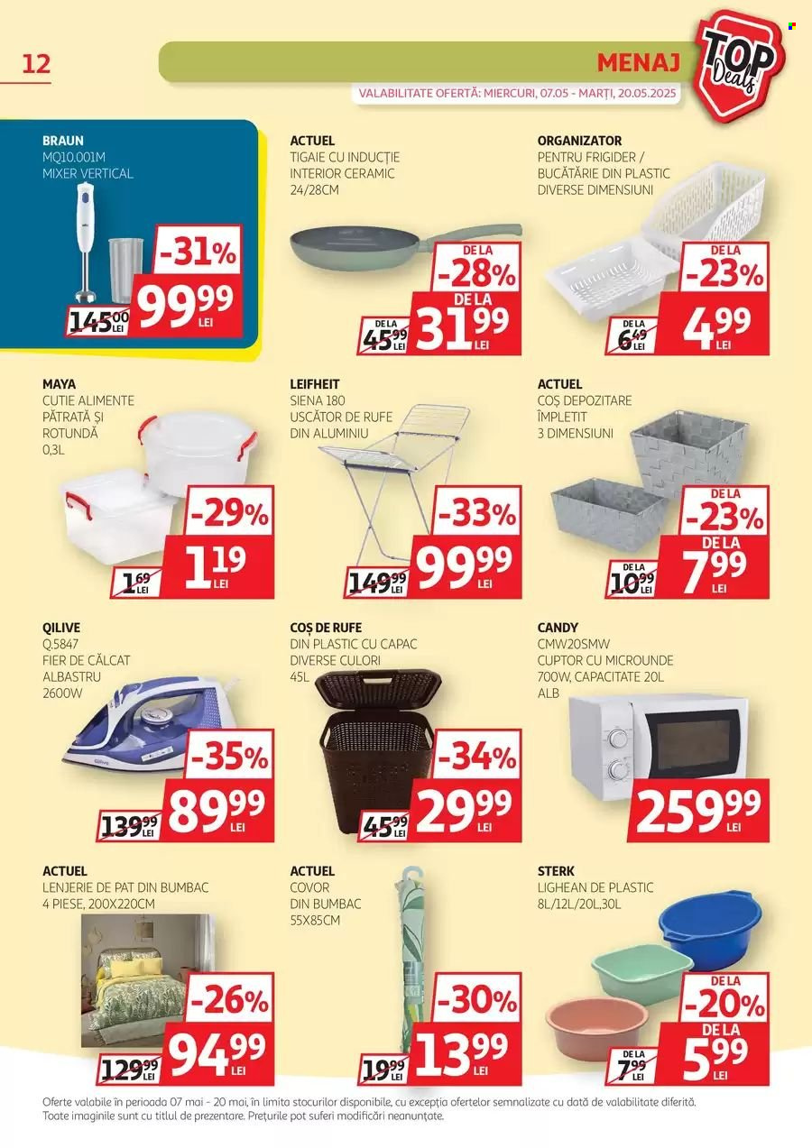 Cataloage Auchan  - 07.05.2025 - 20.05.2025. Pagina 12.
