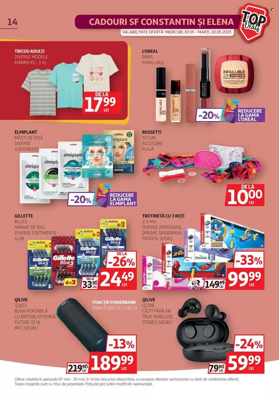Cataloage Auchan  - 07.05.2025 - 20.05.2025. Pagina 14.