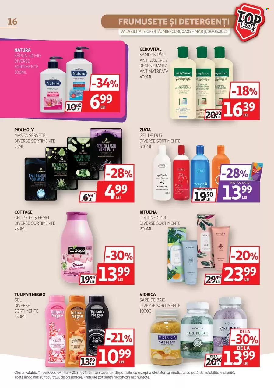 Cataloage Auchan  - 07.05.2025 - 20.05.2025. Pagina 16.