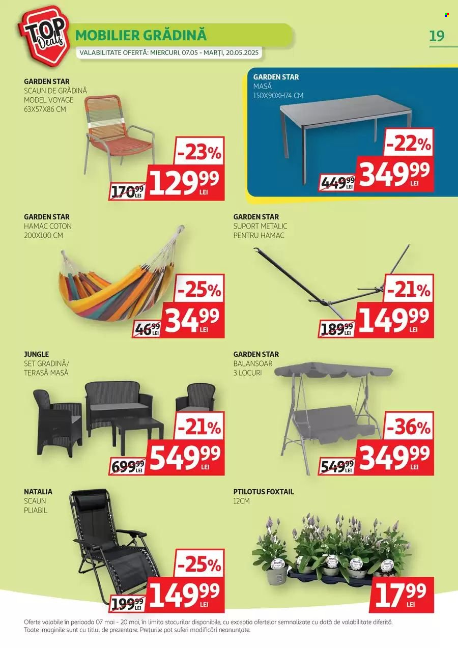 Cataloage Auchan  - 07.05.2025 - 20.05.2025. Pagina 19.