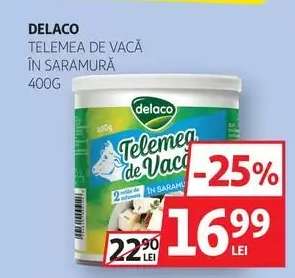 Delaco Telemea de Vacă în Saramură, 400g
