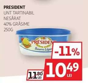 PRESIDENT Unt Tartinabil Nesărat