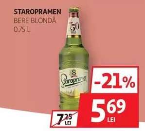 STAROPRAMEN Bere blondă