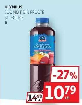 OLYMPUS Suc mixt din fructe și legume 1L
