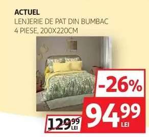 ACTUEL Lenjerie de pat din bumbac