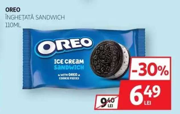 Oreo Înghețată Sandwich 110ml
