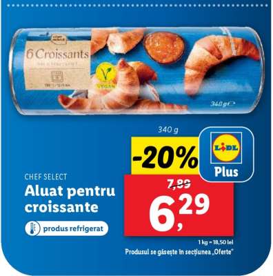 Aluat pentru croissante