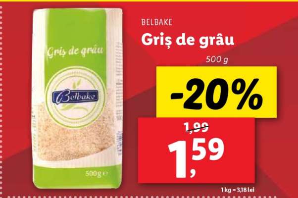 Belbake Griș de grâu