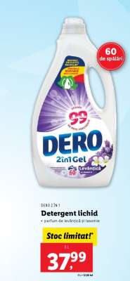 DERO 2 în 1 Detergent lichid