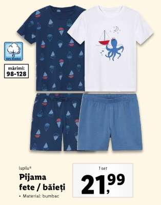 Pijama fete / băieți