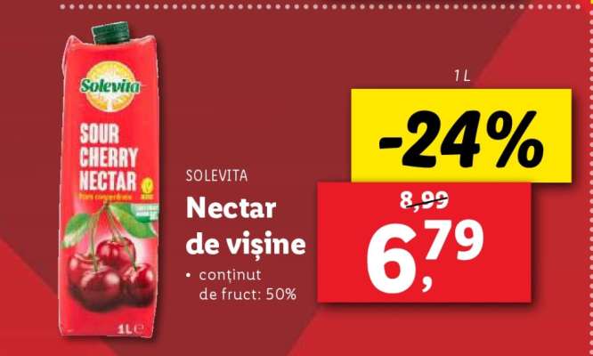 Solevita Nectar de vișine