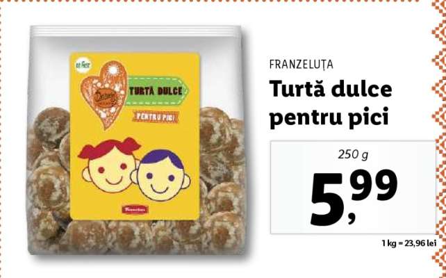 Turtă dulce pentru pici