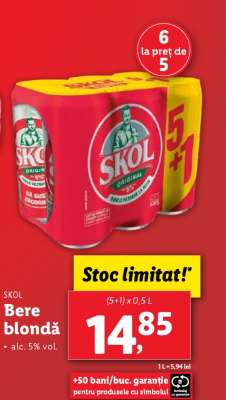 Bere blondă SKOL