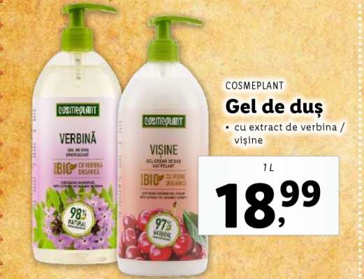 COSMEPLANT Gel de duș