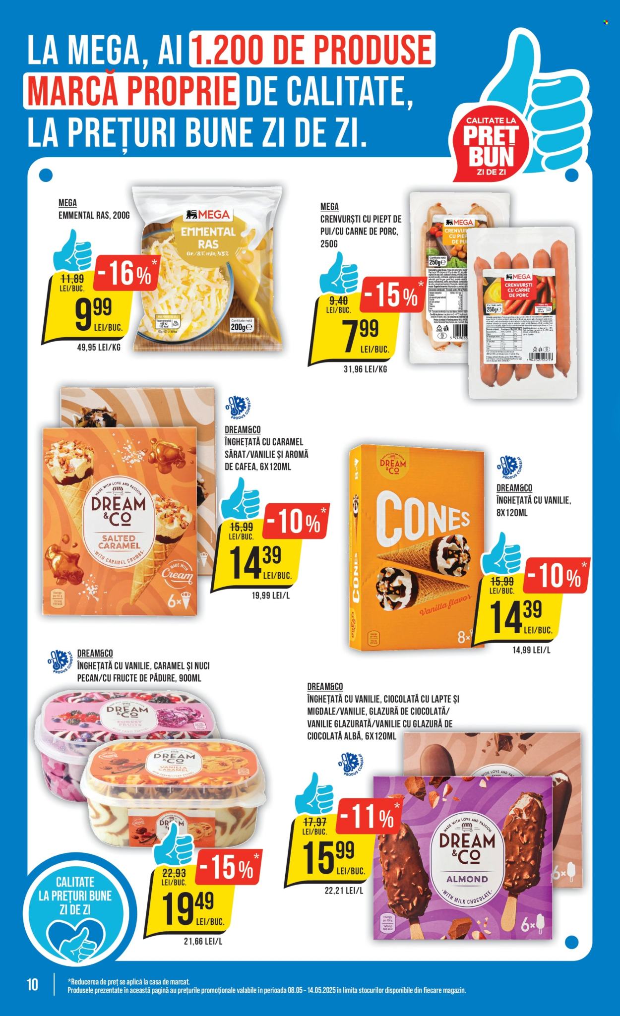 Cataloage Mega Image  - 08.05.2025 - 14.05.2025. Pagina 10.