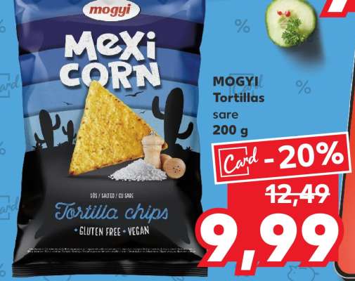 MOGYI Tortillas sare 200 g