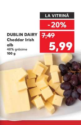 DUBLIN DAIRY Cheddar Irish alb