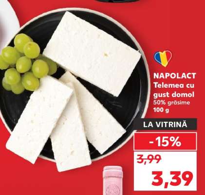 NAPOLACT Telemea cu gust domol