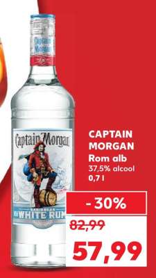 CAPTAIN MORGAN Rom alb