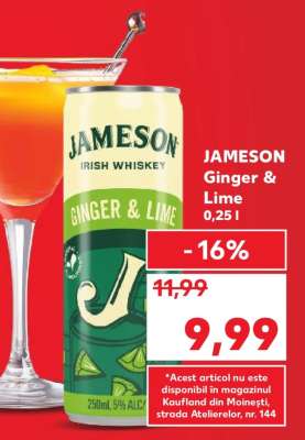 JAMESON Ginger & Lime