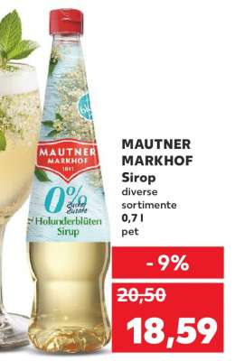 MAUTNER MARKHOF Sirop
