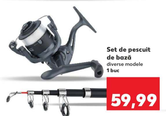 Set de pescuit de bază