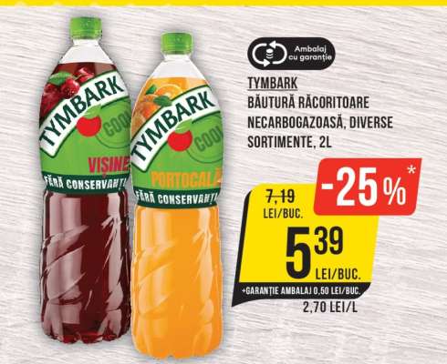 TYMBARK Băutură răcoritoare