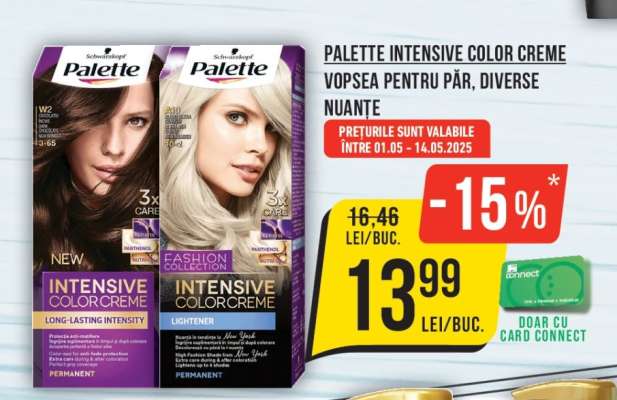 PALETTE INTENSIVE COLOR CREME