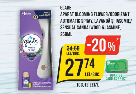 Glade Aparat Blooming Flower/Odorizer Automatic Spray
