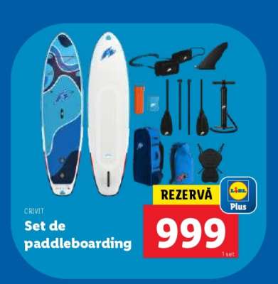 Set de paddleboarding