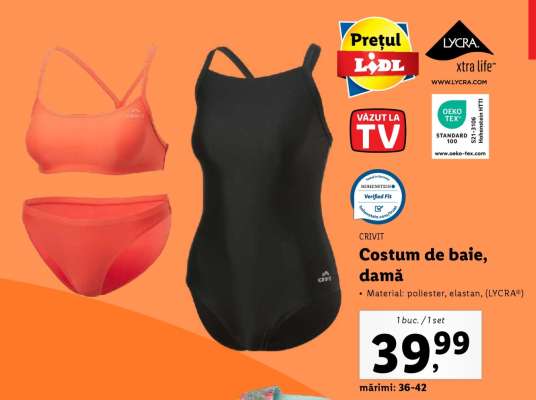 Costum de baie, damă