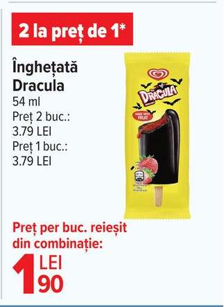 Înghețată Dracula