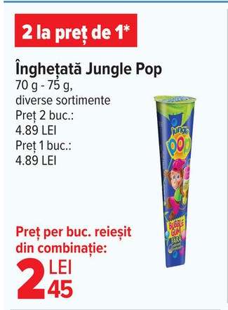 Înghețată Jungle Pop
