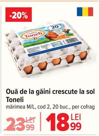 Ouă de la găini crescute la sol Toneli