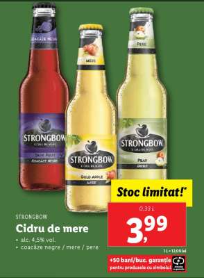Strongbow Cidru de mere