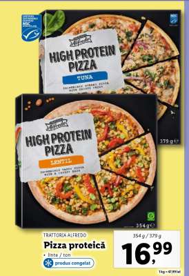 Trattoria Alfredo High Protein Pizza