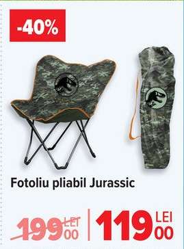 Fotoliu pliabil Jurassic