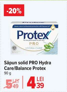 Săpun solid PRO Hydra Care/Balance Protex
