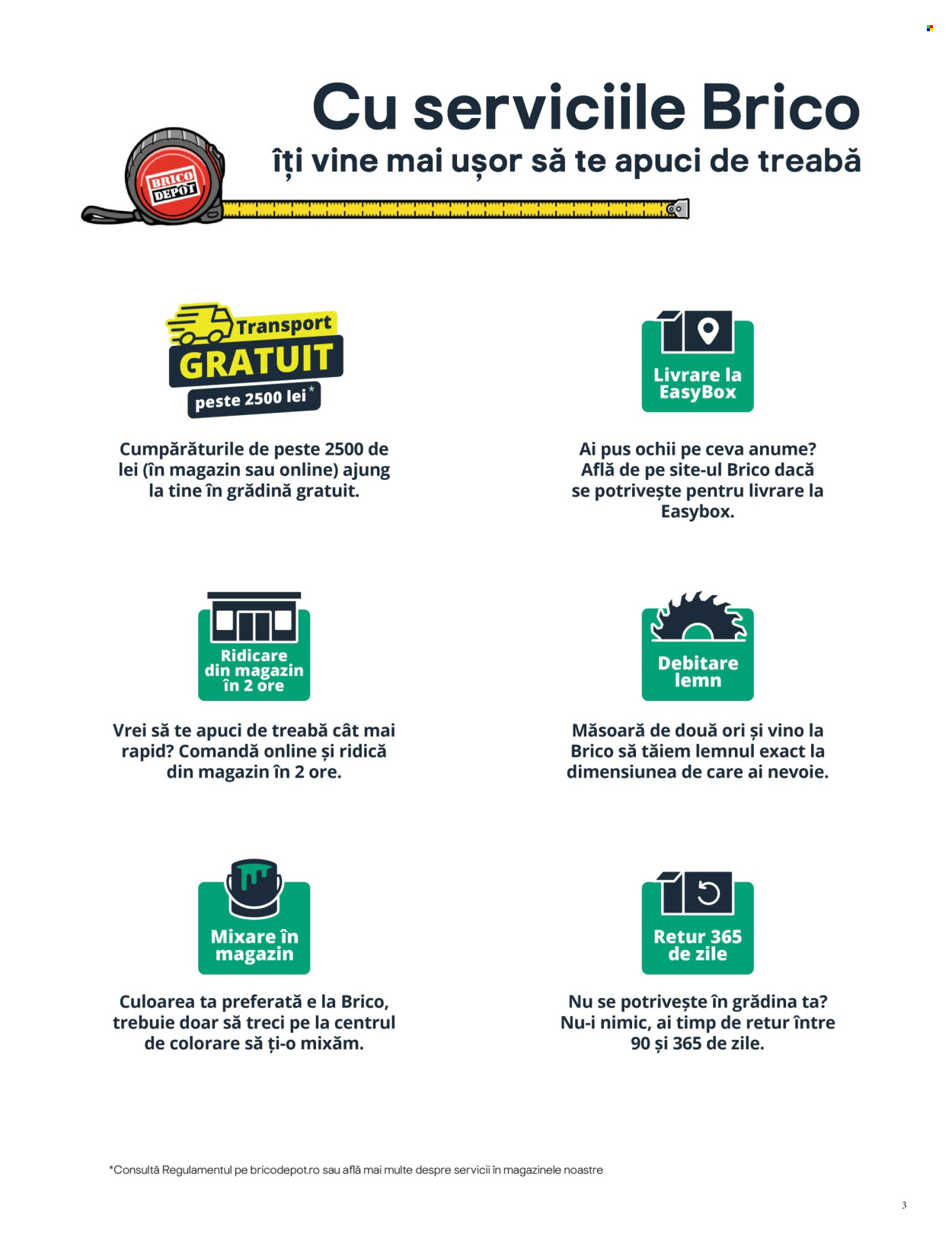 Cataloage Brico Depot  - 23.05.2025 - 31.10.2025. Pagina 3. Pagina 3
