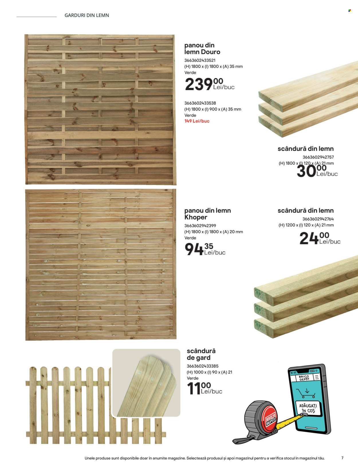 Cataloage Brico Depot  - 23.05.2025 - 31.10.2025. Pagina 7. Pagina 7